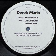 Derek Marin - Derek Marin - Kwerked Out - Rhythmic