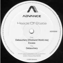 Heads Of State - Heads Of State - Debauchery - Advance 