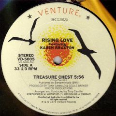 Rising Love Featuring Karen Braxton - Rising Love Featuring Karen Braxton - Treasure Chest - Venture Records
