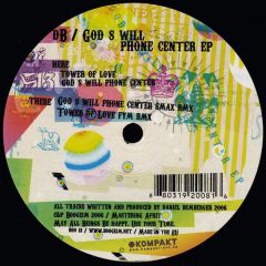 DB - DB - Gods Will Phone Centre EP - Boogizm 13