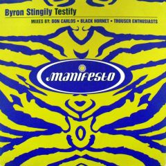 Byron Stingily - Byron Stingily - Testify - Manifesto