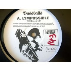 Bassballs - Bassballs - L'impossible - GPO Records