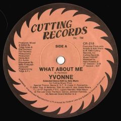 Yvonne - Yvonne - What About Me - Cutting Records
