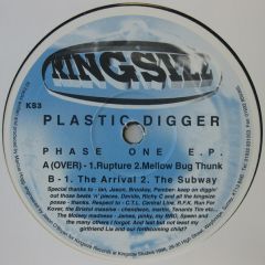 Plastic Digger - Plastic Digger - Phase One EP - Kingsize