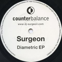 Surgeon - Surgeon - Diametric EP - Counter Balance