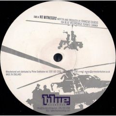 Francois Dubois - Francois Dubois - No Witnesses - Blue Recordings 8