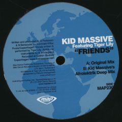 Kid Massive Feat Tiger Lily - Kid Massive Feat Tiger Lily - Friends - Map Dance