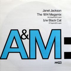 Janet Jackson - Janet Jackson - The 1814 Megamix / Black Cat - A&M Records