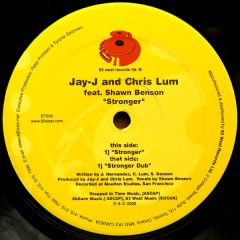 Jay J & Chris Lum Ft S Benson - Jay J & Chris Lum Ft S Benson - Stronger - 83 West