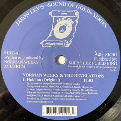 Norman Weeks & The Revelations - Norman Weeks & The Revelations - Hold On - Sonar Kollektiv