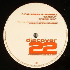 John O'Callaghan & Bryan Kearney - John O'Callaghan & Bryan Kearney - Exactly - Discover