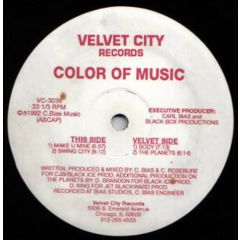 Colour Of Music - Colour Of Music - Make U Mine EP - Velvet City