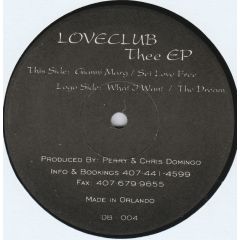 Loveclub - Loveclub - Thee EP - Db Records