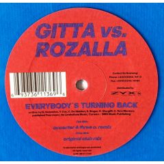 Gitta Vs Rozalla - Gitta Vs Rozalla - Everybody's Turning Back (Blue Vinyl) - ZYX