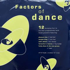 Various Artists - Various Artists - Factors Of Dance - Theory