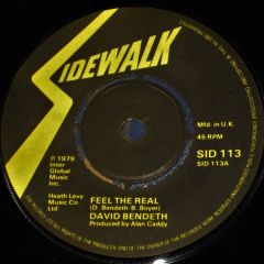 David Bendeth - David Bendeth - Feel The Real - Sidewalk