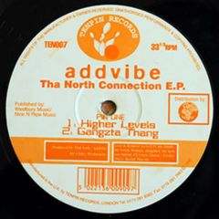 Addvibe - Addvibe - The North Connection EP - Tenpin Records