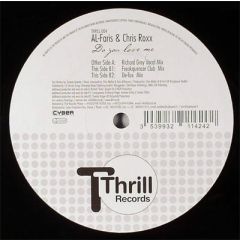 Al Faris & Chris Roxx - Al Faris & Chris Roxx - Do U Love Me - Thrill Records
