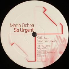 Mario Ochoa - Mario Ochoa - So Urgent - Intra