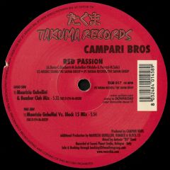 Campari Bros - Campari Bros - Red Passion - Takuma Records