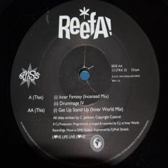 Reefa - Reefa - Inner Fantasy / Get Up Stand Up (Remixes) - Stress Records