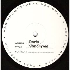 Dario G - Dario G - Sunchyme - White
