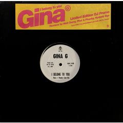 Gina G - Gina G - I Belong To You Remixes - Eternal