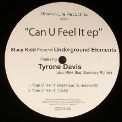 Stacy Kidd - Stacy Kidd - Can U Feel It - Rhythm Life Recording 3