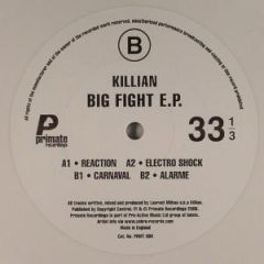 Killian - Killian - Big Fight EP (White Vinyl) - Primate