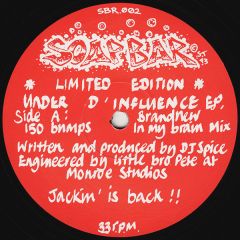 DJ Spice - DJ Spice - Under D'Influence EP - Soapbar