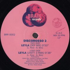Discorosso 2 - Discorosso 2 - Leyla - Brain Recordings