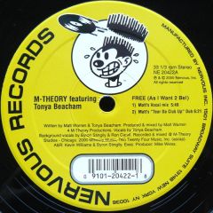 M-Theory Feat Tonya Beacham - M-Theory Feat Tonya Beacham - Free (As I Want To Be) - Nervous