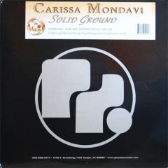Carissa Mondavi - Carissa Mondavi - Solid Ground Remixes - Plastik Records