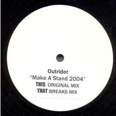 Outrider - Outrider - Make A Stand 2004 - White
