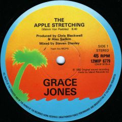 Grace Jones - Grace Jones - The Apple Stretching - Island