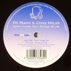 Ali Ajami & Chris Micali - Ali Ajami & Chris Micali - Wish I Loved You - Vapour