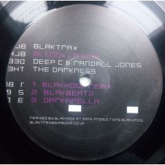 Deep C & Randall Jones - Deep C & Randall Jones - The Darkness - Blaktrax