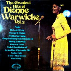 Dionne Warwicke - Dionne Warwicke - The Greatest Hits Of Dionne Warwicke Vol. 2 - Hallmark