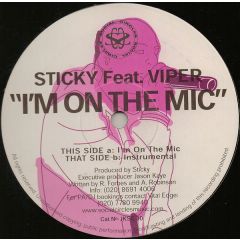 Sticky Feat MC Viper - Sticky Feat MC Viper - I'm On The Mic - Social Circles
