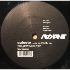 Quixote - Quixote - Pap And Fickle EP - Vakant
