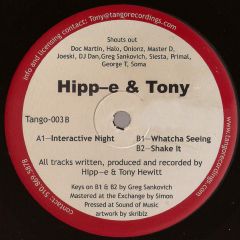 Hipp-E & Tony - Hipp-E & Tony - Interactive Night EP - Tango