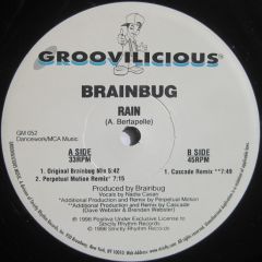 Brainbug - Brainbug - Rain - Groovilicious
