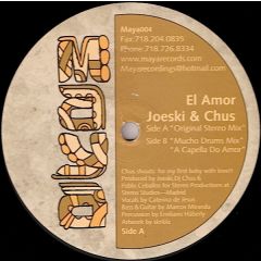 Joeski & Chus - Joeski & Chus - El Amor - Maya