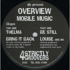 Overview - Overview - Mobile Music - Strictly 4 Groovers