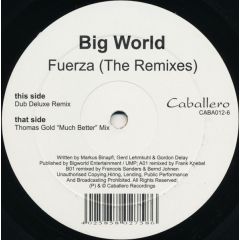 Big World - Big World - Fuerza (Remixes) - Caballero