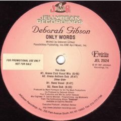 Debbie Gibson - Debbie Gibson - Only Words - Jellybean Recordings