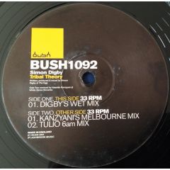 Simon Digby - Simon Digby - Tribal Theory - Bush