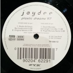 Jaydee - Jaydee - Plastic Dreams (1997 Remix 3) - ZYX