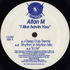 Alton Miller - Alton Miller - I Like Havin You - Cyren America Records
