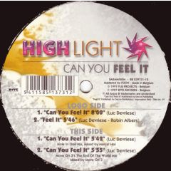 Highlight - Highlight - Can You Feel It - Byte Blue